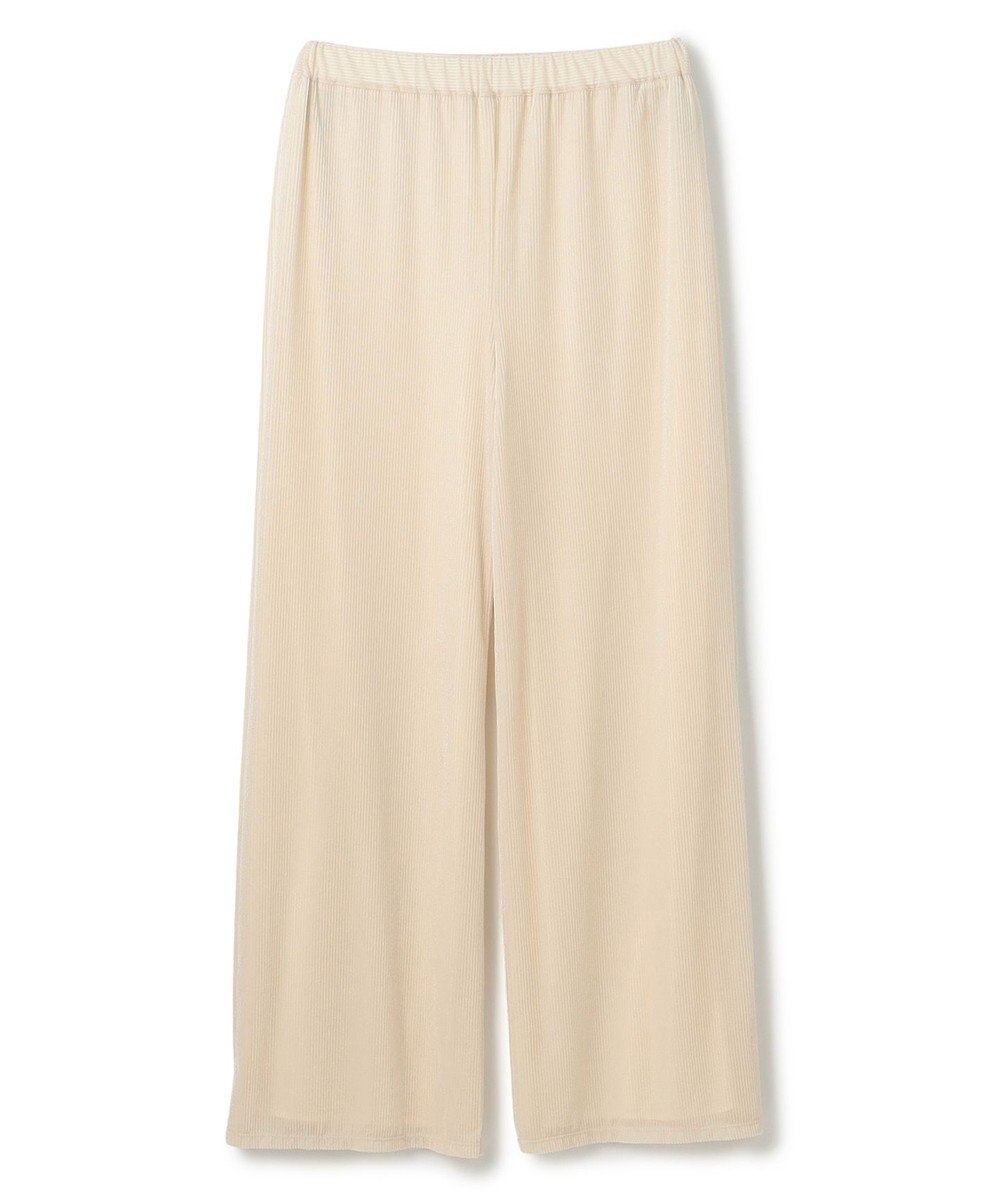 uncrave シアーベロアリブ ギャザーパンツ 