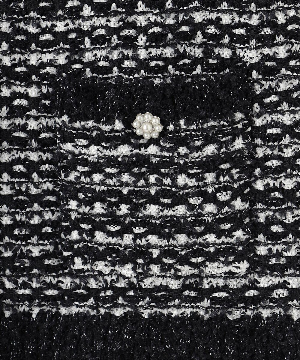 組曲 フリンジニット ベスト 