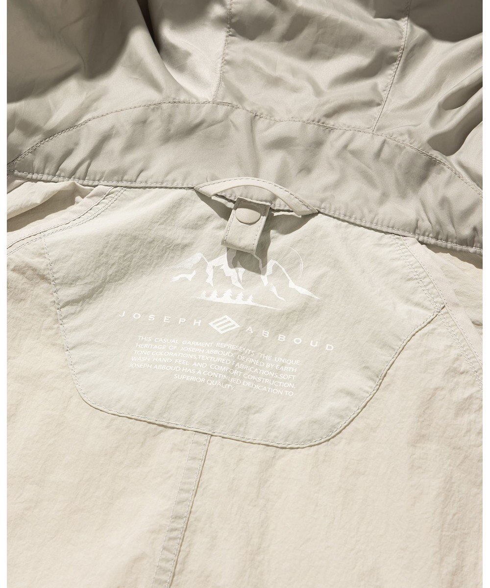 JOSEPH ABBOUD MOUNTAIN 【CREA掲載・ECO撥水/軽量/抗菌性/ライナードッキング対応】タスランワッシャー マウンテン パーカー 