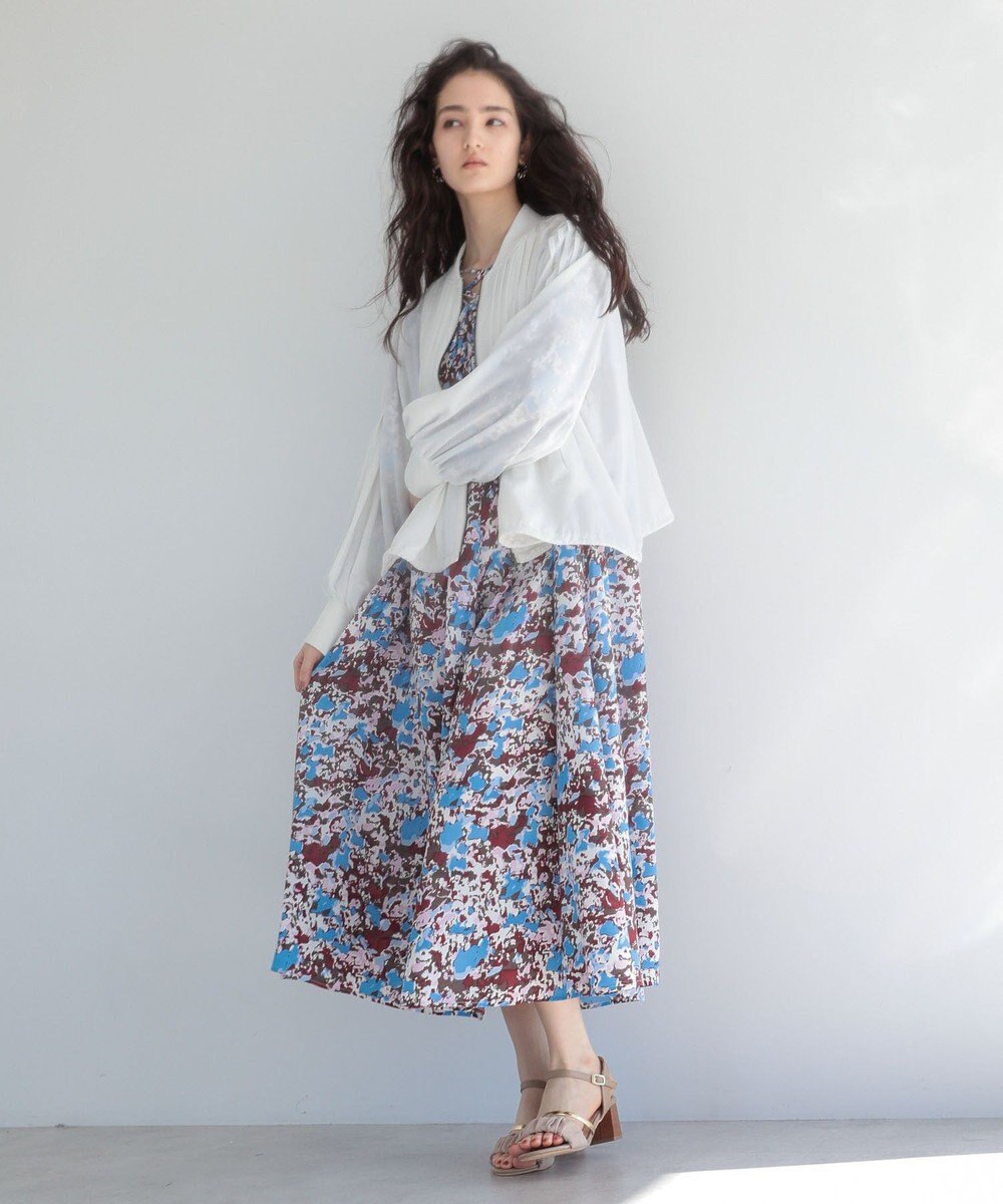 Green Parks ■ＥＳＣＡＲ　モザイクｐｔレースアップワンピース 