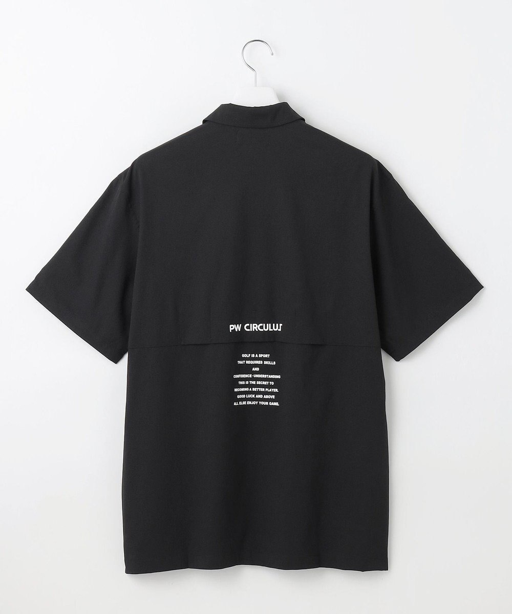 PW CIRCULUS 【UV遮蔽率97.8% / 軽量のDotAir / 高通気 / 軽撥水】【MEN】メッシュポケットシャツ ゴルフ 