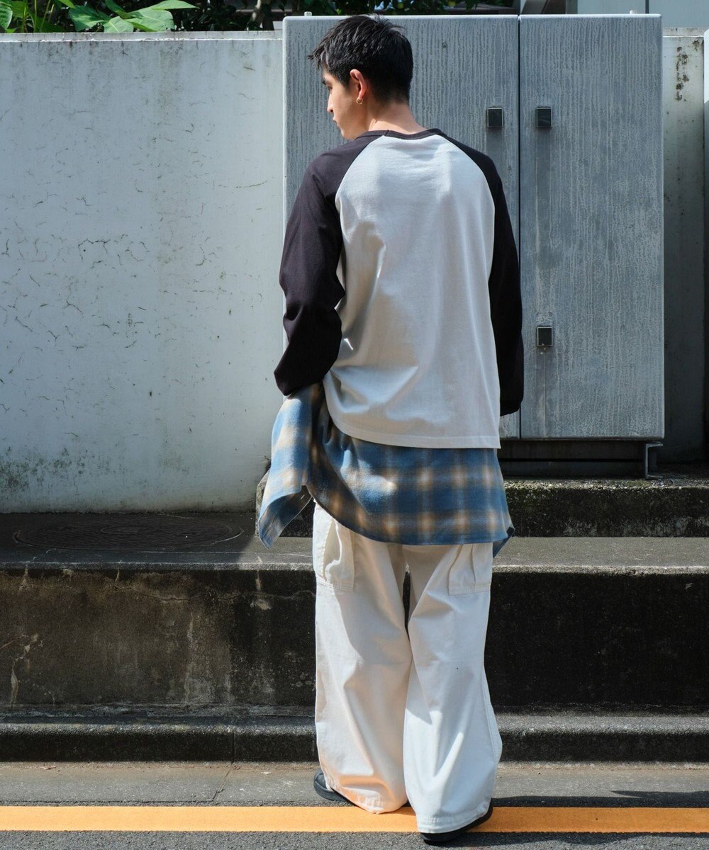 WEGO 【ユニセックス着用ITEM】ラグラングラフィックBIG　T（LS） 