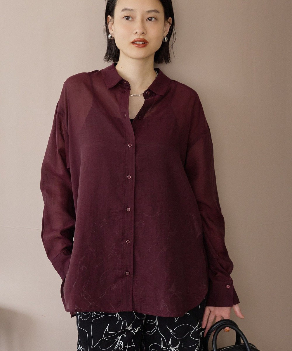 AMERICAN HOLIC ラスターシアーシャツ 