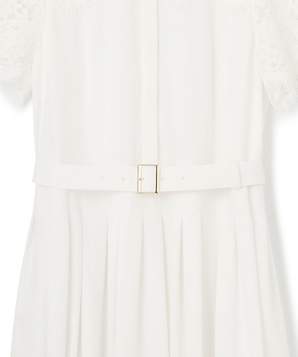 GRACE CONTINENTAL レースコンビタフタワンピース 