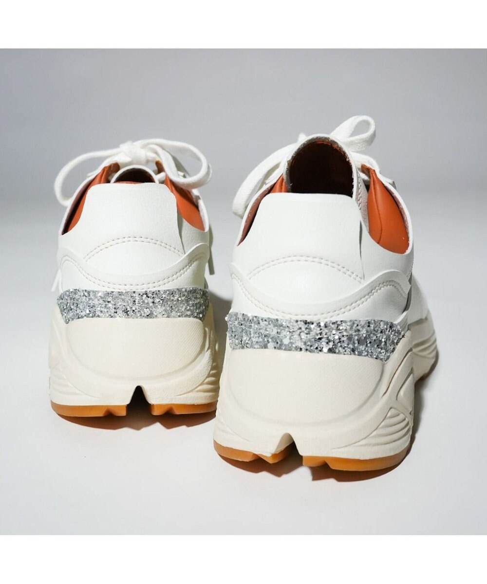 MODE ET JACOMO <carino>グリッター厚底スニーカー 