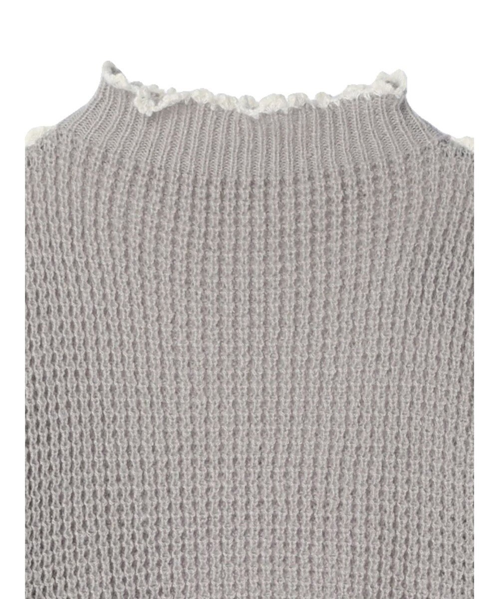 Green Parks ・Ｐｅｔｉｔ　Ｆｌｅｕｒ　ハイショクパイピングニット 