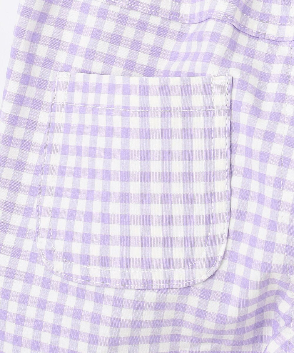 ANY KIDS ひんやりクール ギンガムパンツ 