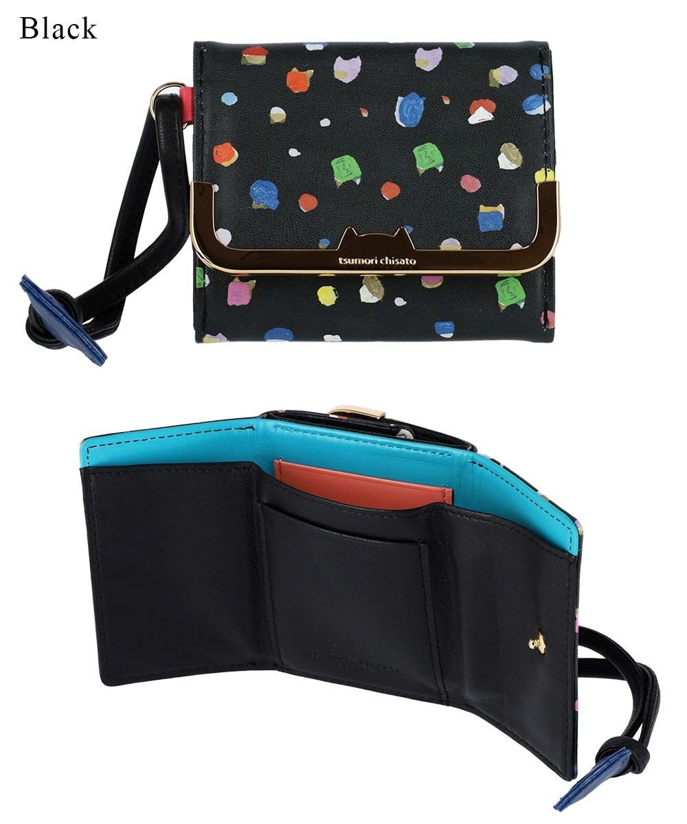tsumori chisato CARRY てんてん ミニ財布 3つ折り財布 