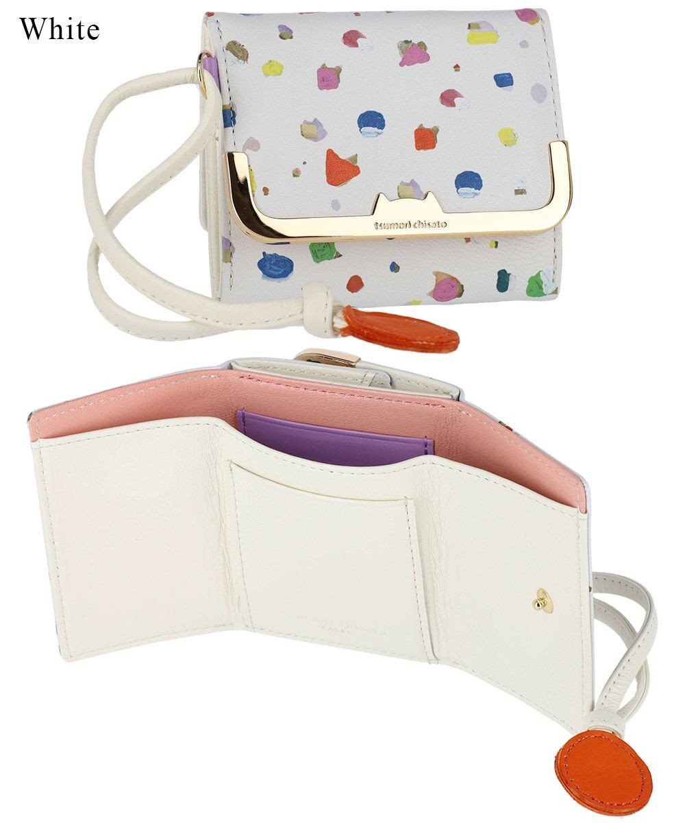 tsumori chisato CARRY てんてん ミニ財布 3つ折り財布 