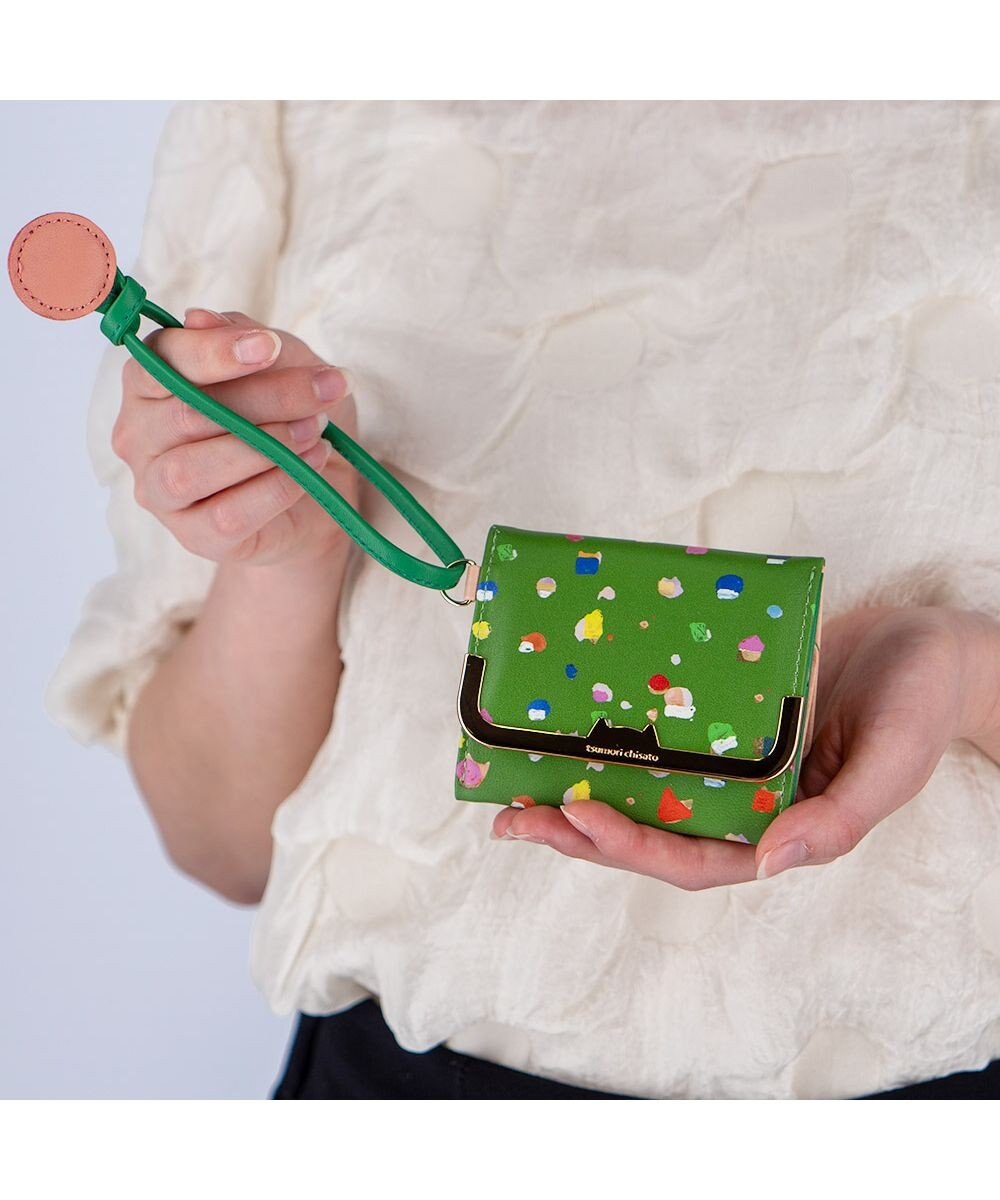 tsumori chisato CARRY てんてん ミニ財布 3つ折り財布 