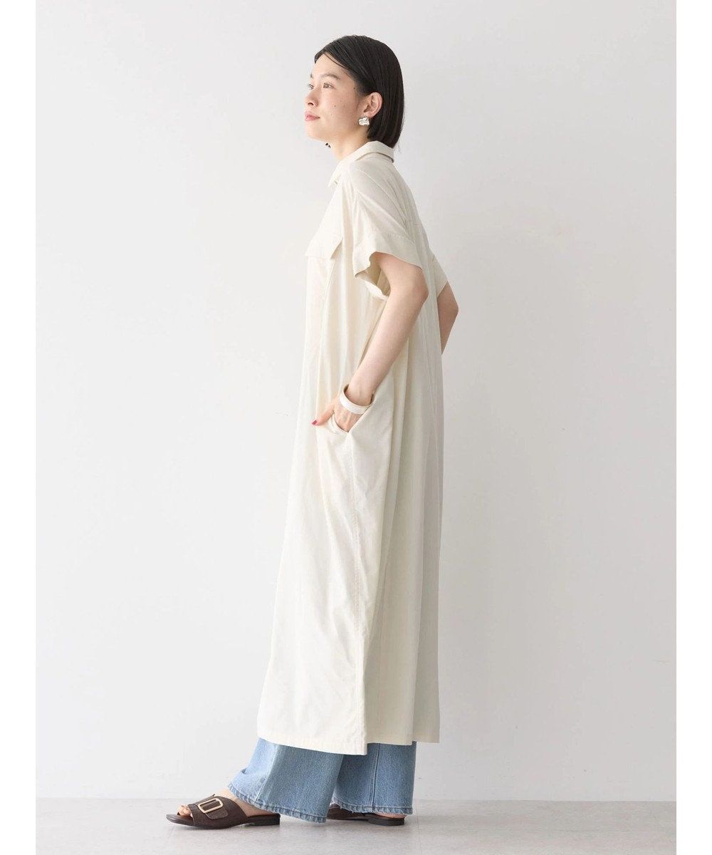 AMERICAN HOLIC 接触冷感＋ＵＶカットＷポケットシャツワンピース 