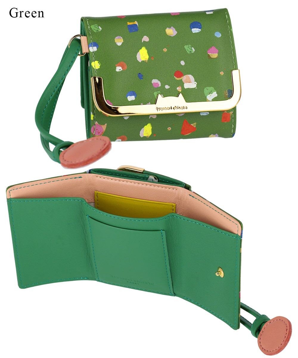 tsumori chisato CARRY てんてん ミニ財布 3つ折り財布 