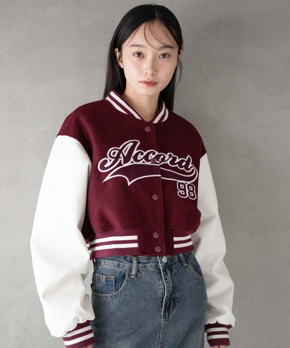 WEGO スタジアムロゴショートスタジャン 