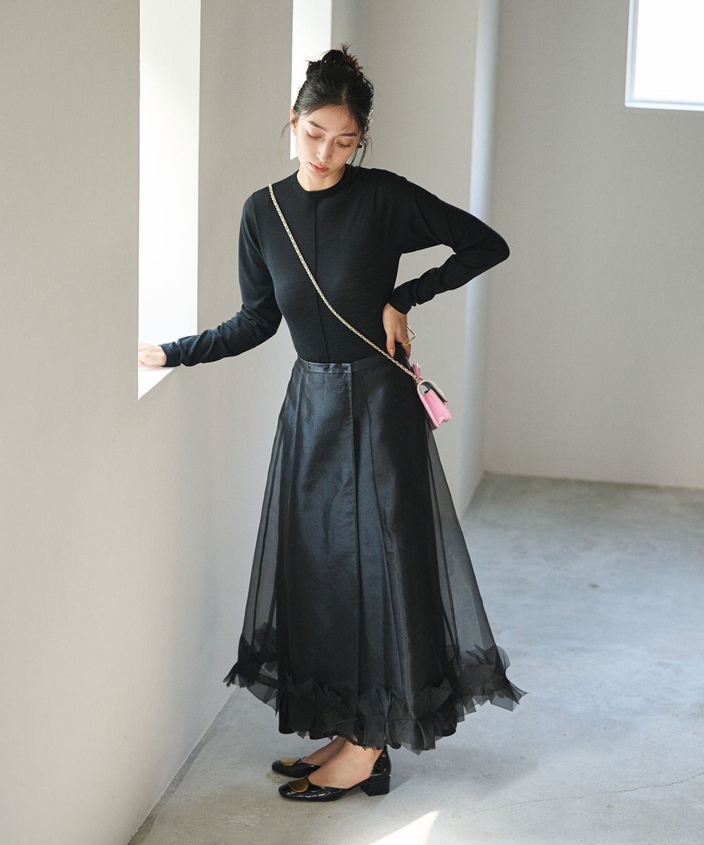 #Newans パーフェクトシルエットニットドレス 