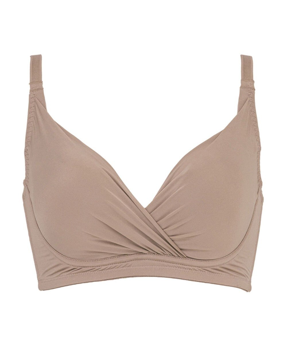 BRADELIS New York 【BRADELIS Me / ノンワイヤー・バストアップ】Perfumyブラ23S1 綿混素材で肌当たりの優しい補正ブラジャー バストにフィットしてラインが響きにくい 