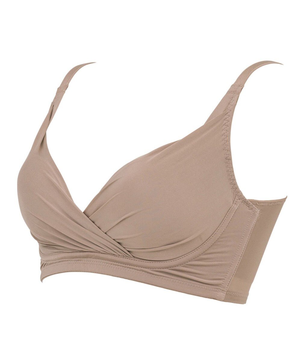 BRADELIS New York 【BRADELIS Me / ノンワイヤー・バストアップ】Perfumyブラ23S1 綿混素材で肌当たりの優しい補正ブラジャー バストにフィットしてラインが響きにくい 