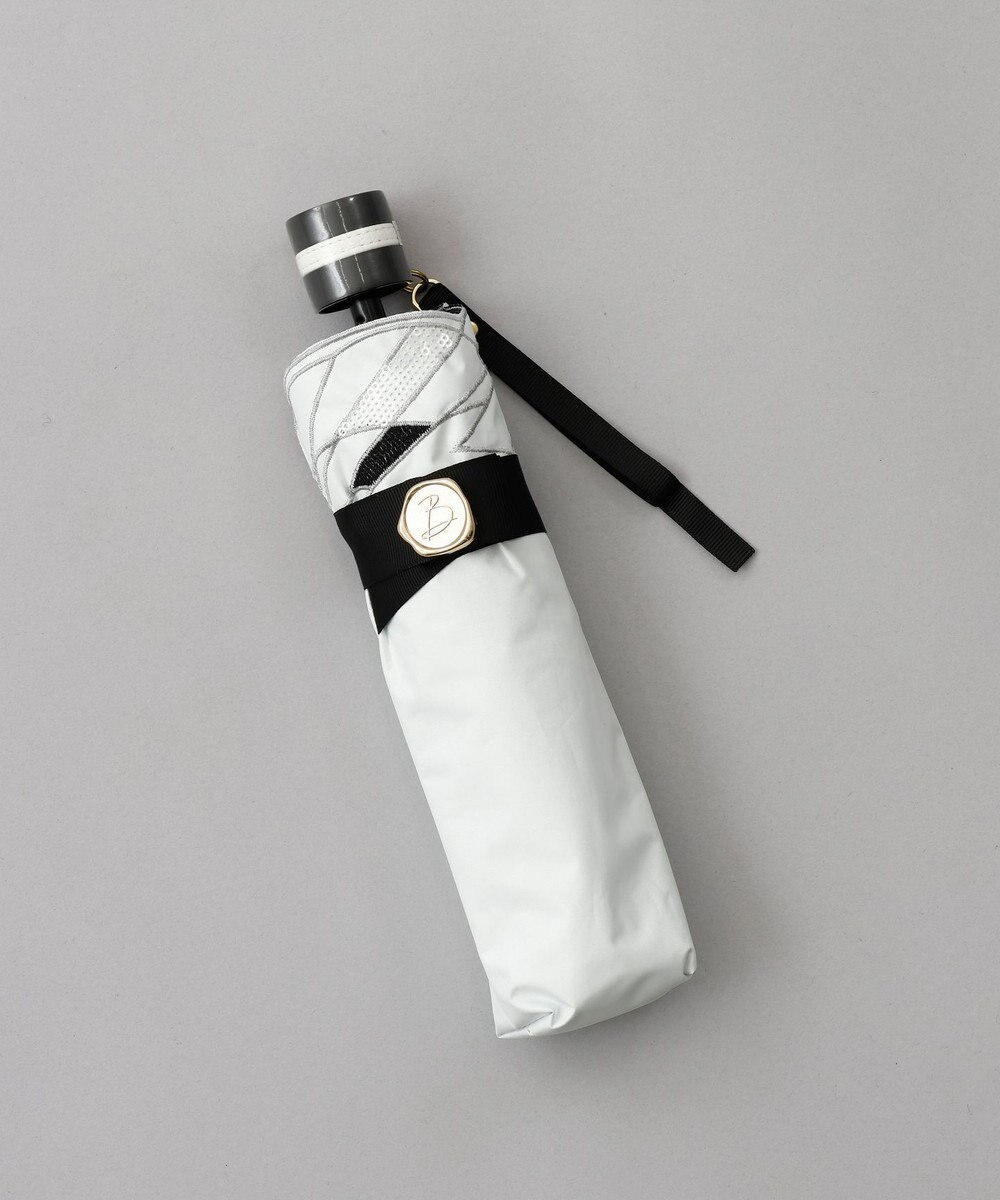 AURORA Beaurance （ビューランス） 刺繍晴雨兼用パラソル（折りたたみ） 