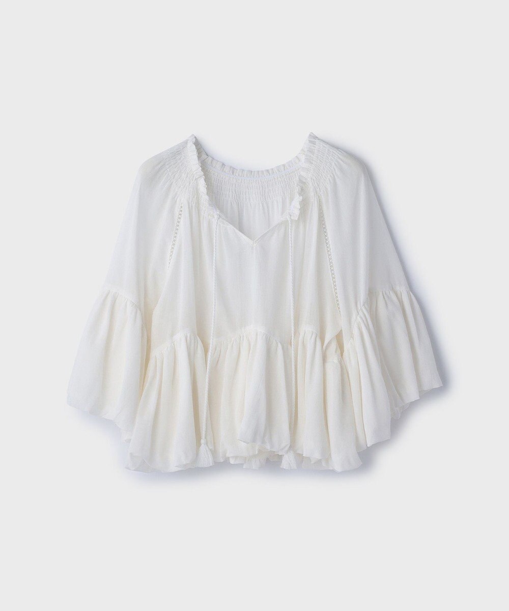 GRACE CONTINENTAL バルーンカフタントップ 