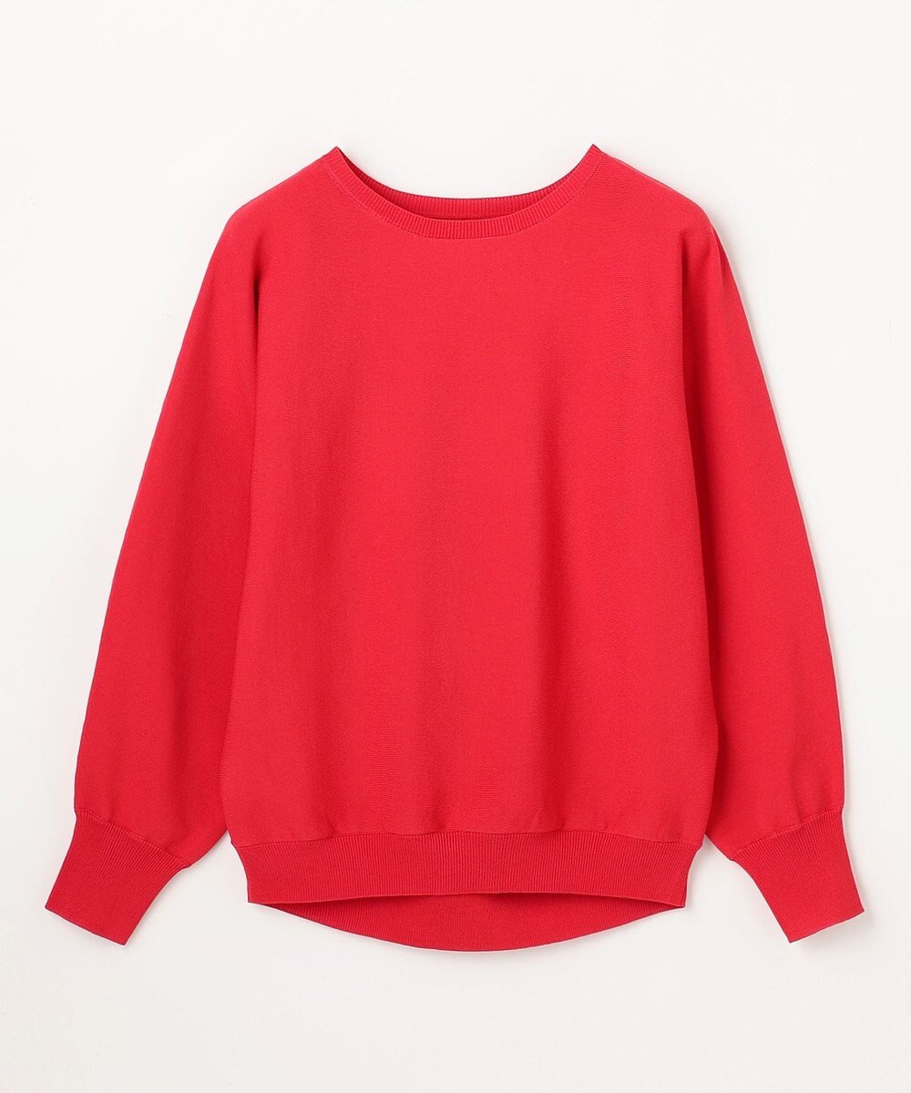 ANY スプリングカラーニットドルマンプルオーバー 