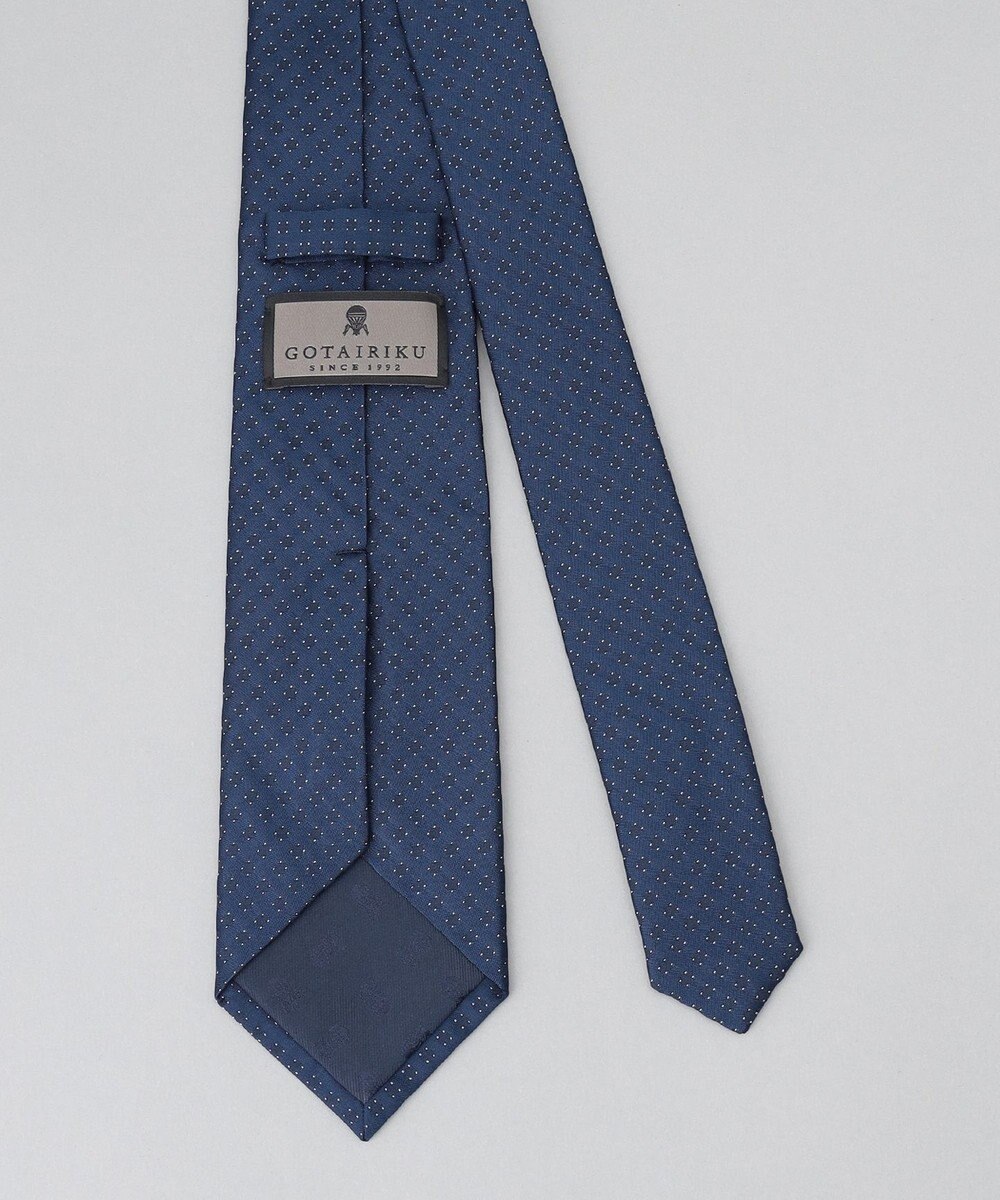 GOTAIRIKU GOTAIRIKU別注【日本製】シルク ネクタイ_ピンドット 