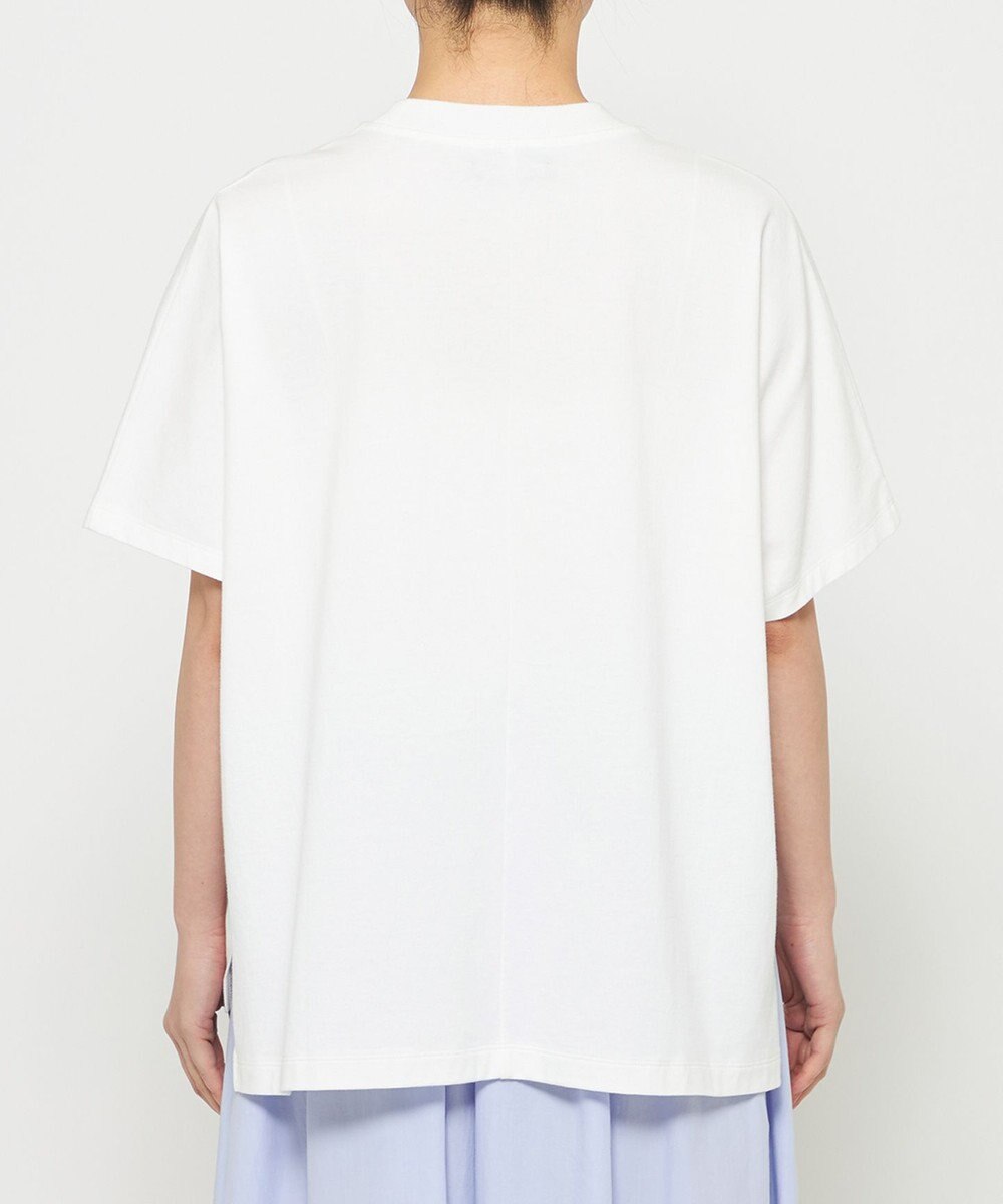 uncrave 【佐藤晴美さん着用・洗濯機洗い可】プレーンストレッチ ビッグTシャツ 