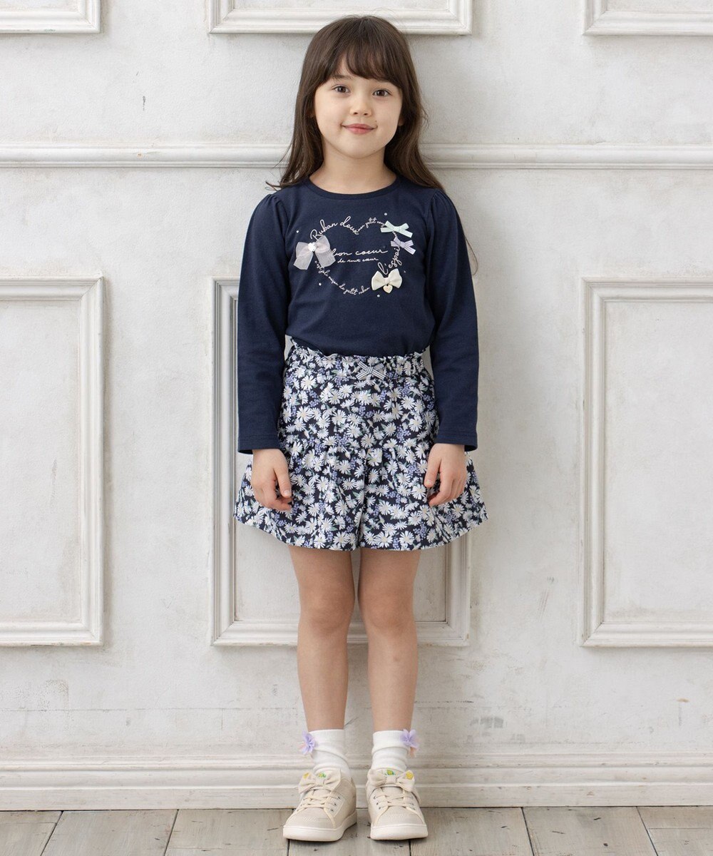 ANY KIDS リボン 長袖 Ｔシャツ 