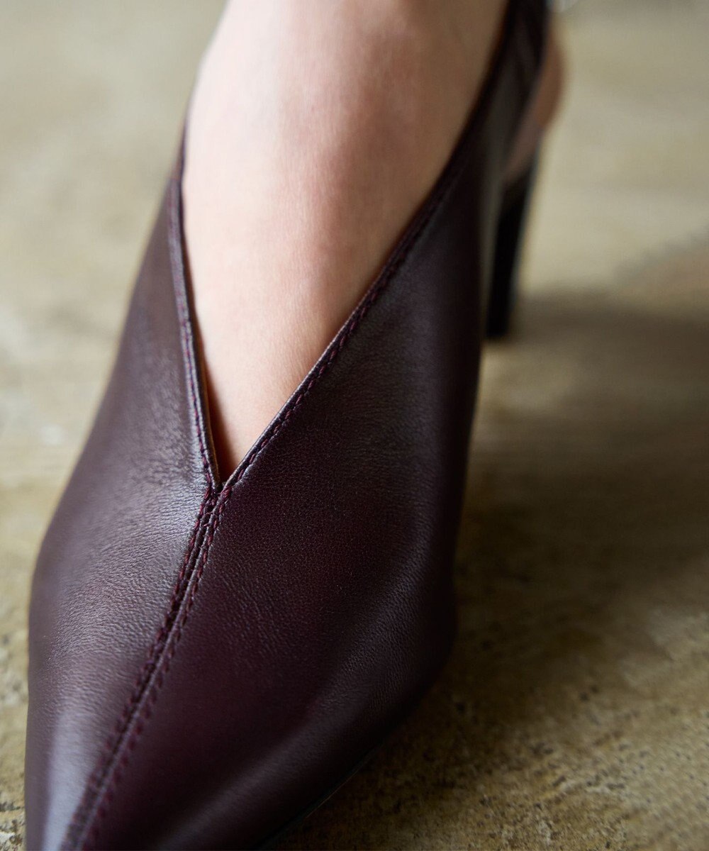 BEIGE， 【一部店舗限定】HENRI EN VARGO / MONIKA バックストラップパンプス 