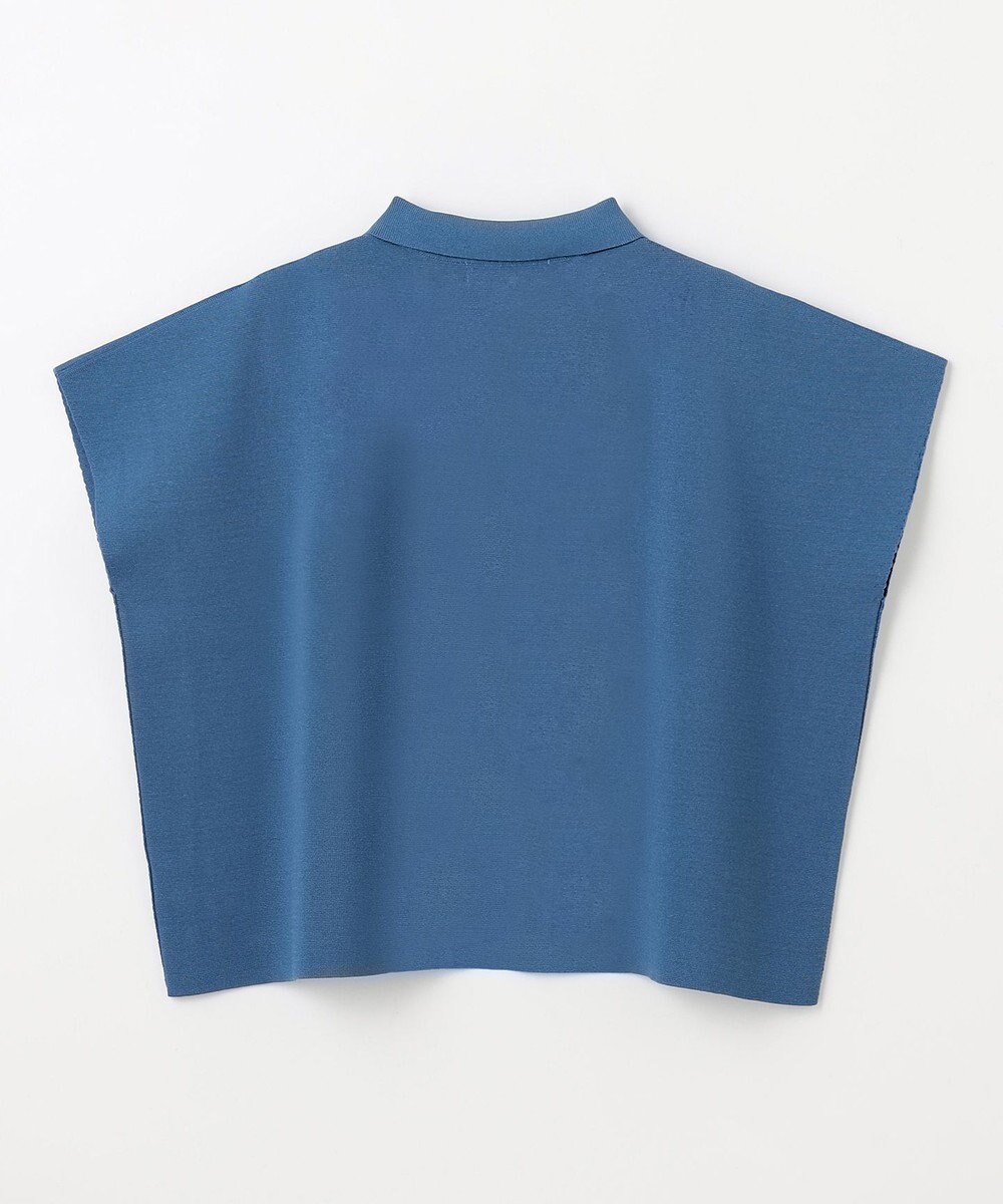 ANY ミラノリブニットポロ 