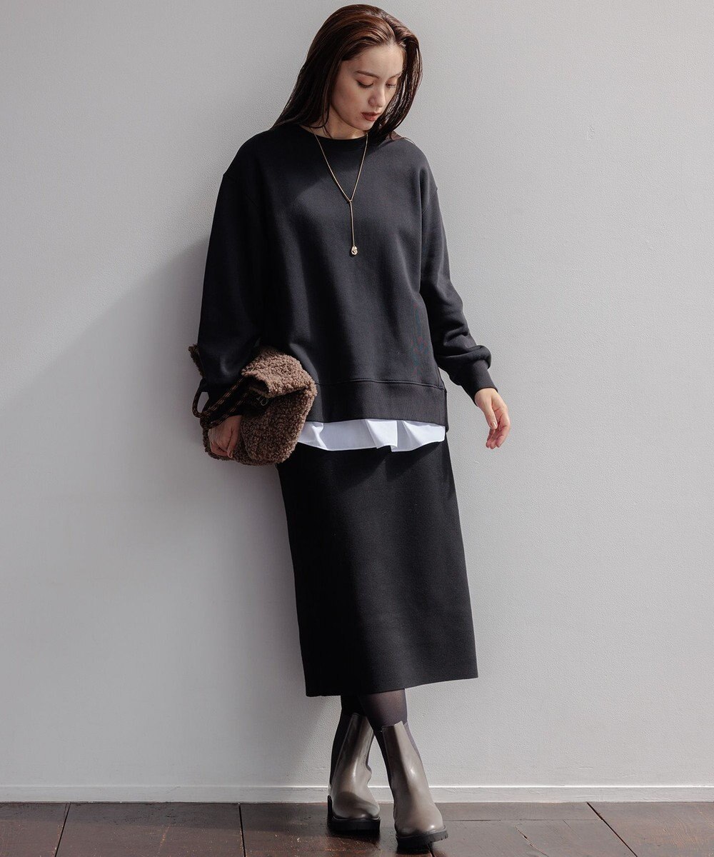 23区 L 【Lサイズ限定/好評につき新色追加】ナチュラルコットンベア タンクトップ 