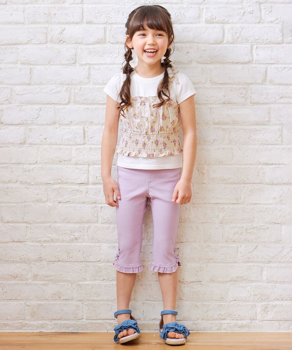 ANY KIDS キャミソール ドッキング Ｔシャツ 