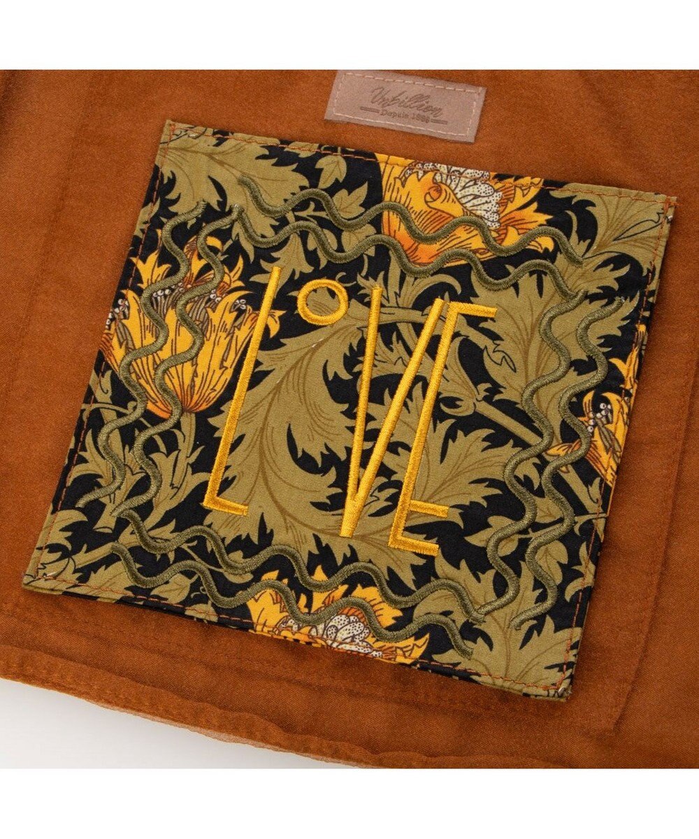 UNBILLION カシュカシュ cachecache / アソート生地LOVE巾着バッグ 