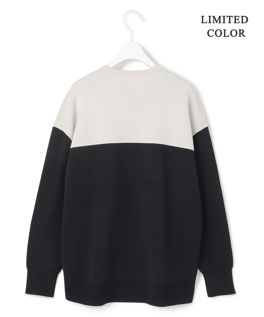 ICB 【WEB限定カラーあり・洗える】コットンポリエステルスムース  ニットプルオーバー 