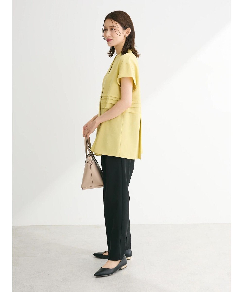 Green Parks プリーツヘムタックチュニック 