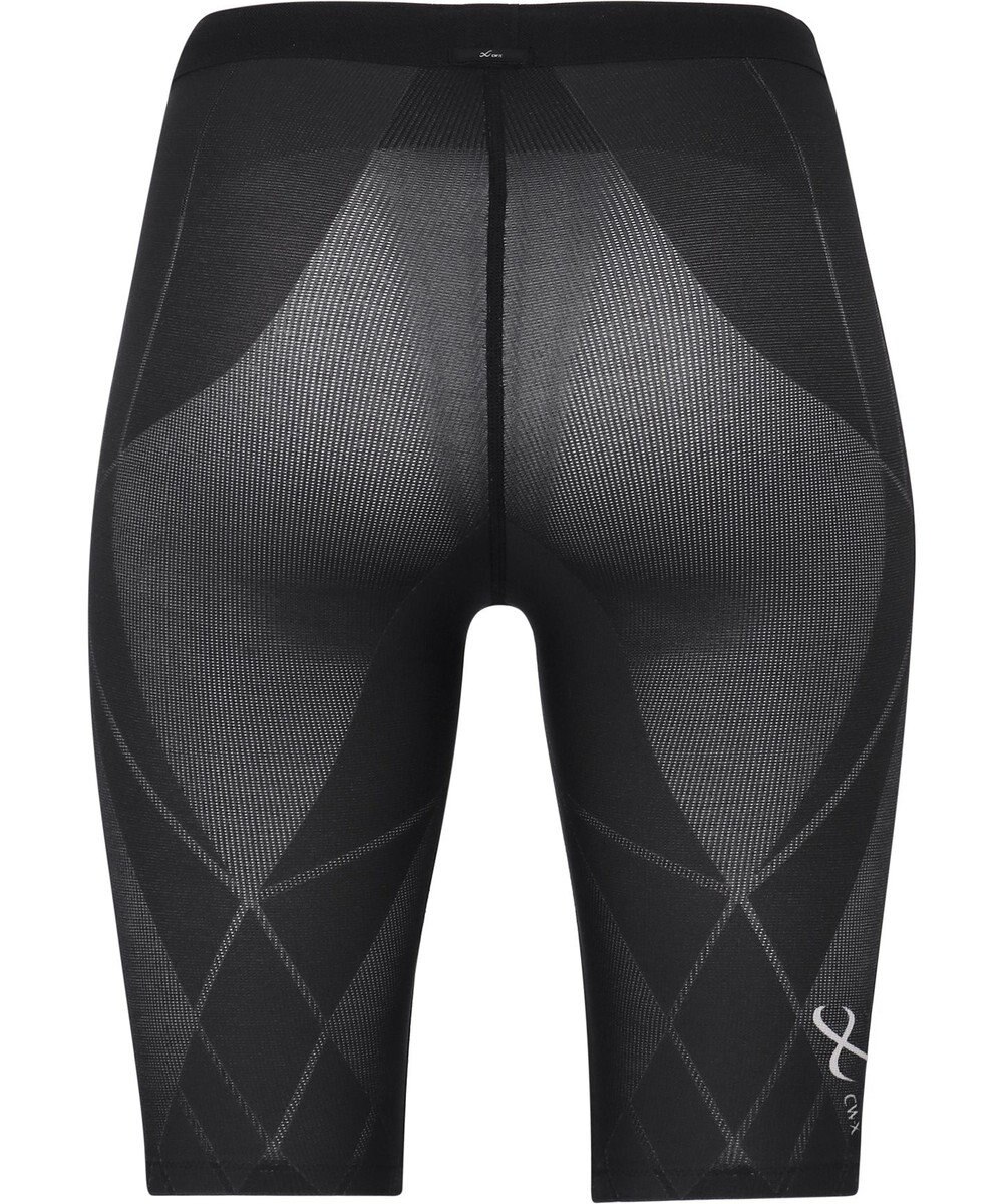 CW-X 【WOMEN】 CW-X スポーツタイツ ハーフ ひざ上丈 下半身サポート(股関節・腰・おしり・ふともも) 全面メッシュ素材 マラソン・球技 レディース HZY775 /ワコール 