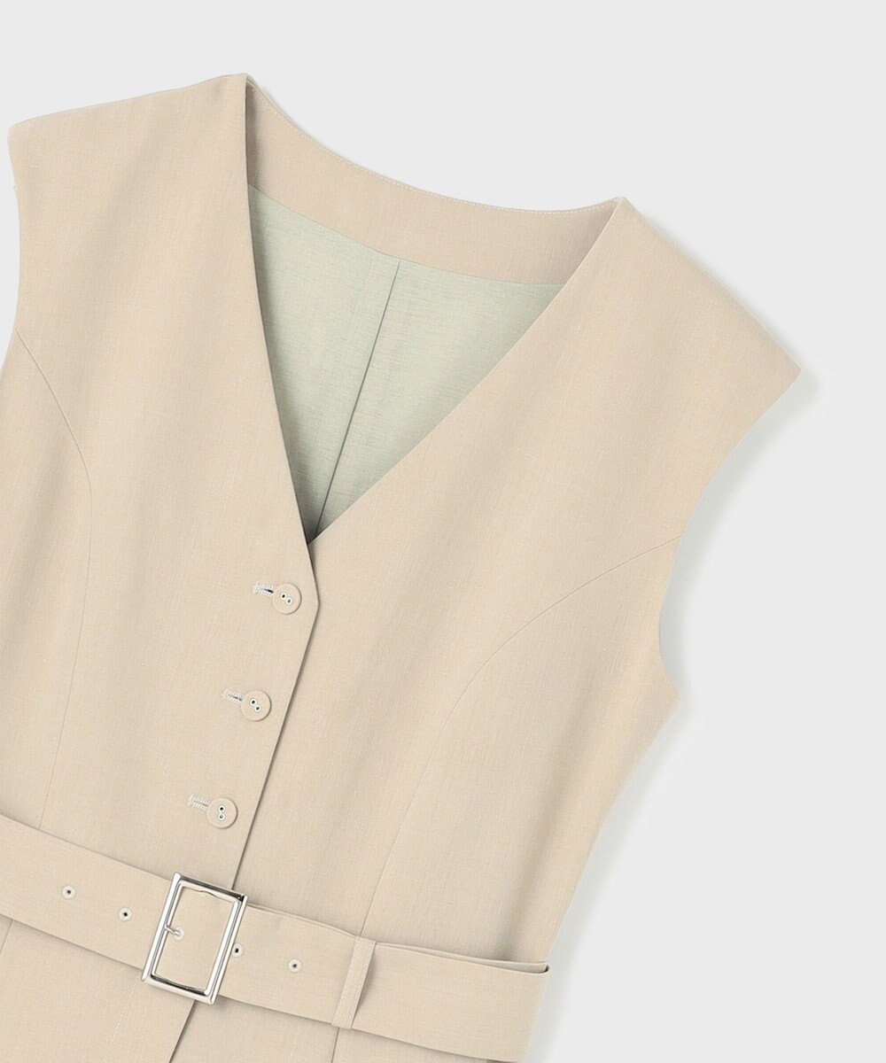 GRACE CONTINENTAL ベルト付サロペット 