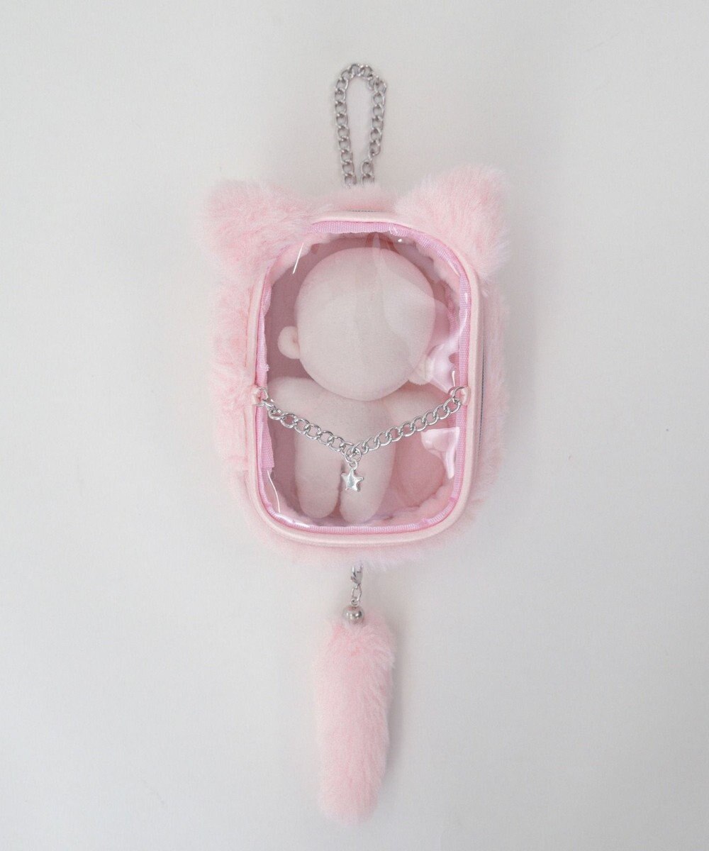 WEGO 【痛バ＆推し活グッズ】なりきりネコぬいポーチ 