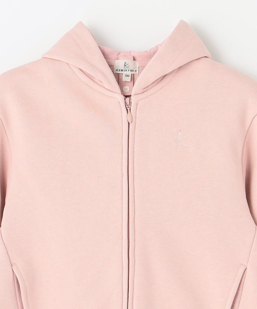 組曲 KIDS 【110-140㎝】バックフリル パーカー 