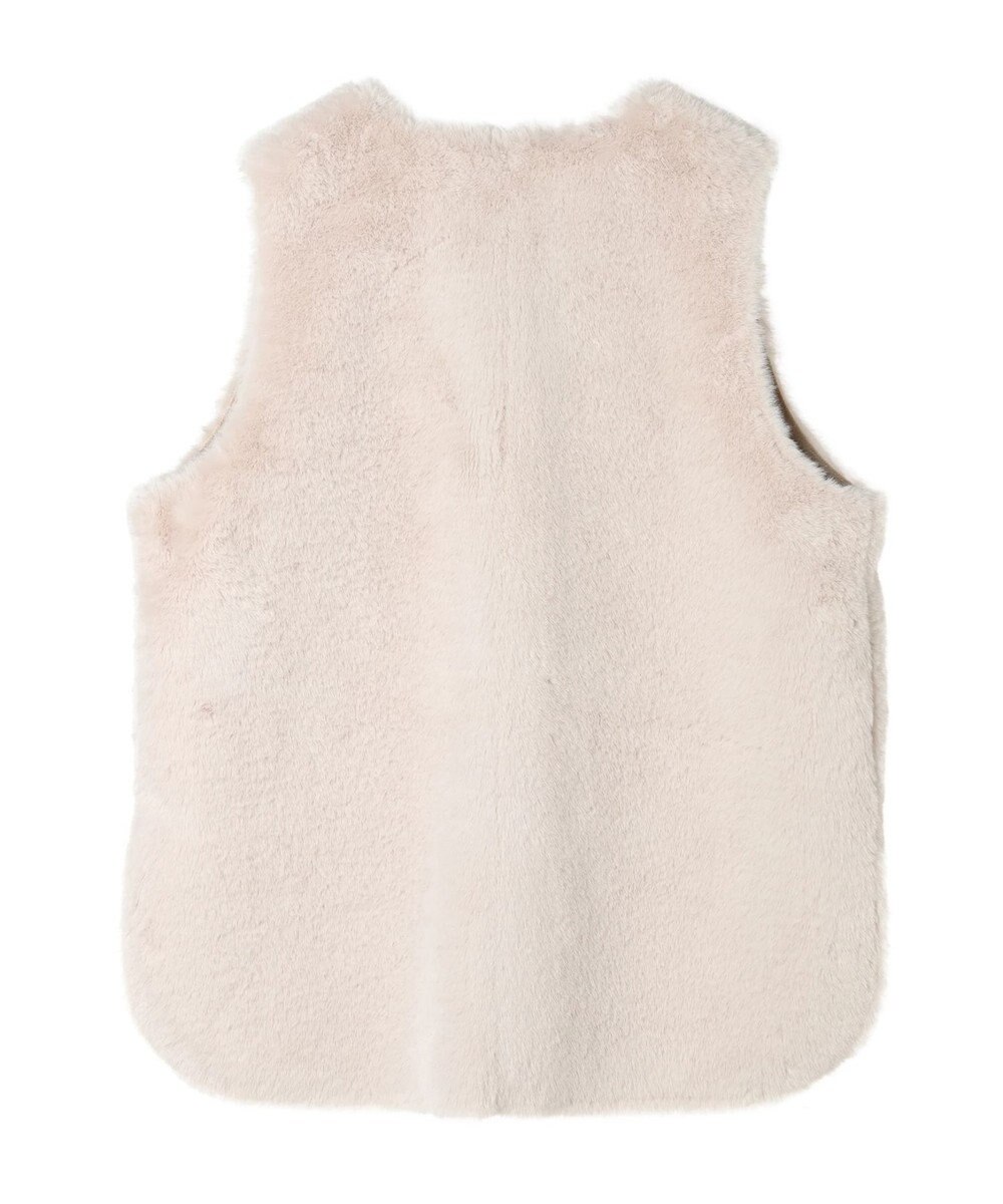 AMERICAN HOLIC 丈違いフェイクファーベスト 