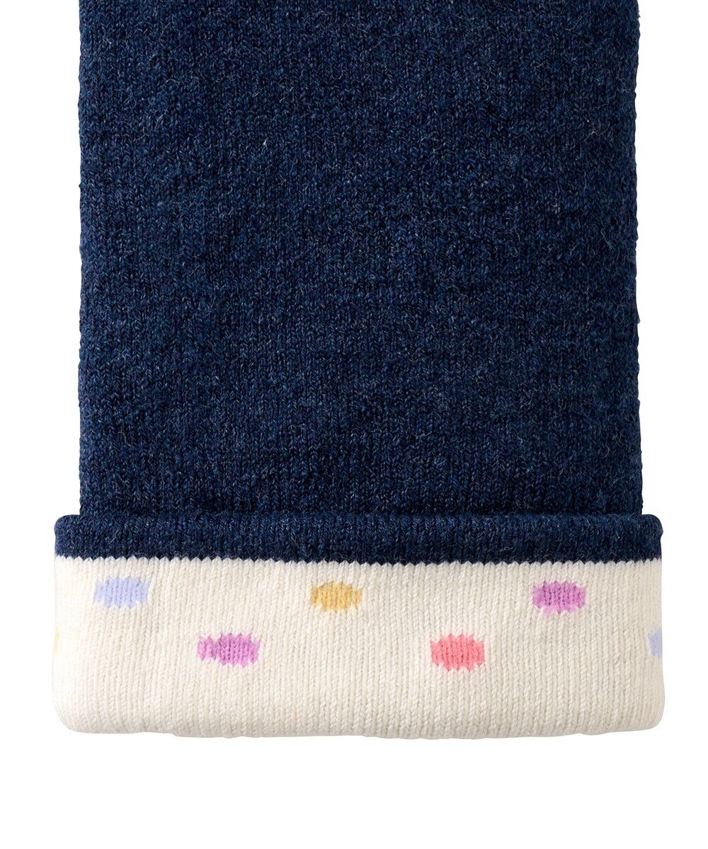 MIKI HOUSE HOT BISCUITS 【70-100cm】 おしりフリル 9分丈ベビースパッツ 