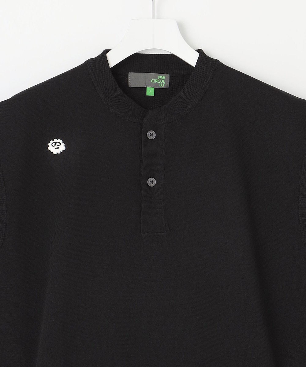 PW CIRCULUS 【MEN】バッグメッシュ ニットベスト 