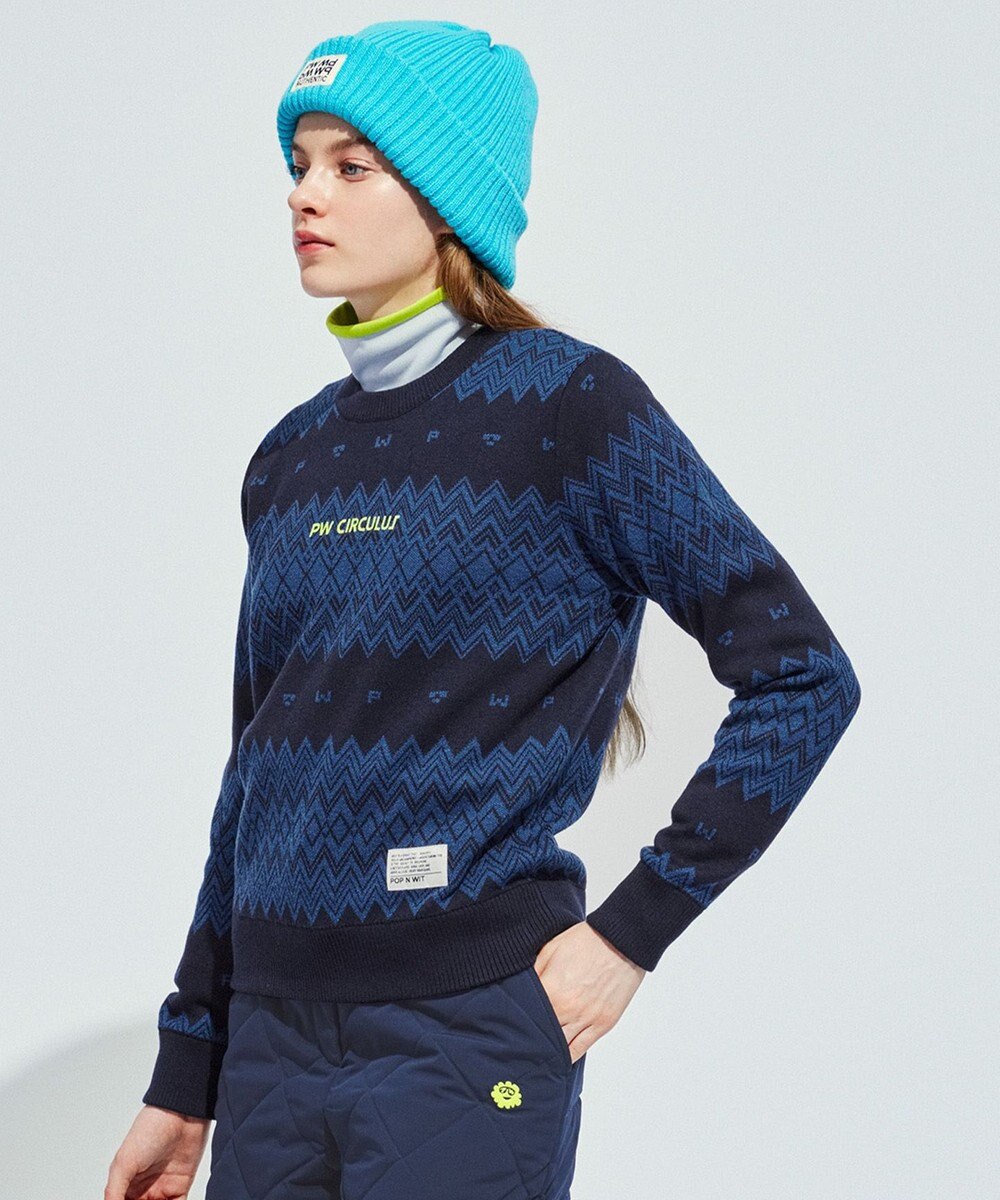 PW CIRCULUS 【手洗い可】【WOMEN】フェアアイルニット 