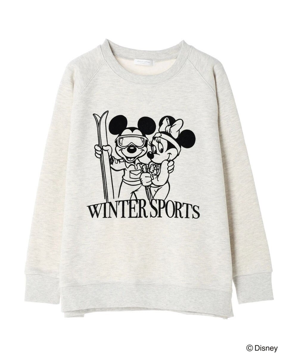 Green Parks Ｄｉｓｎｅｙ／裏起毛フロッキープリントスウェット 