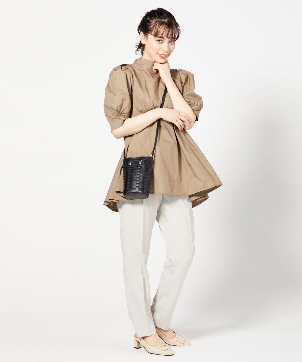 LA BAGAGERIE 【veganview】v piece mesh mini shoulder bag 