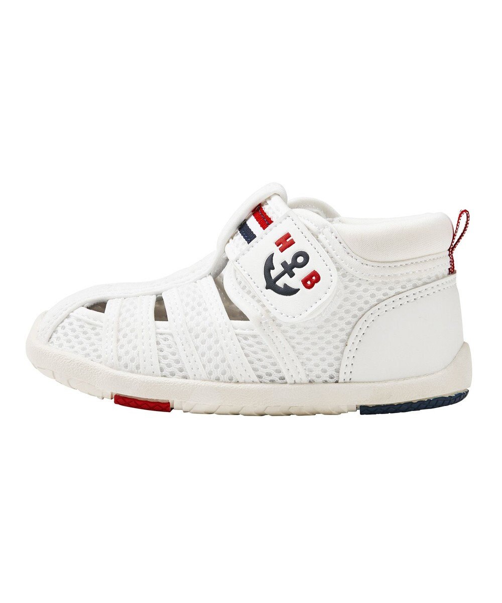 MIKI HOUSE HOT BISCUITS 【13-17cm】ダブルラッセル 水抜けセカンドサンダル 