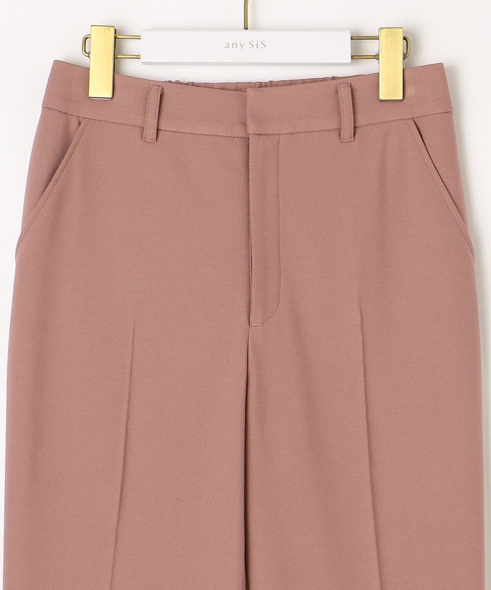 ANY SIS 【蓄熱効果】サーモトロン 2WAYストレッチ テーパードパンツ 