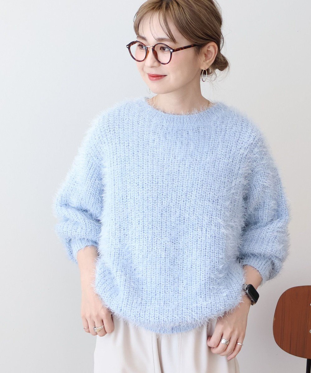 AMERICAN HOLIC フェザーゆるニットプルオーバー 