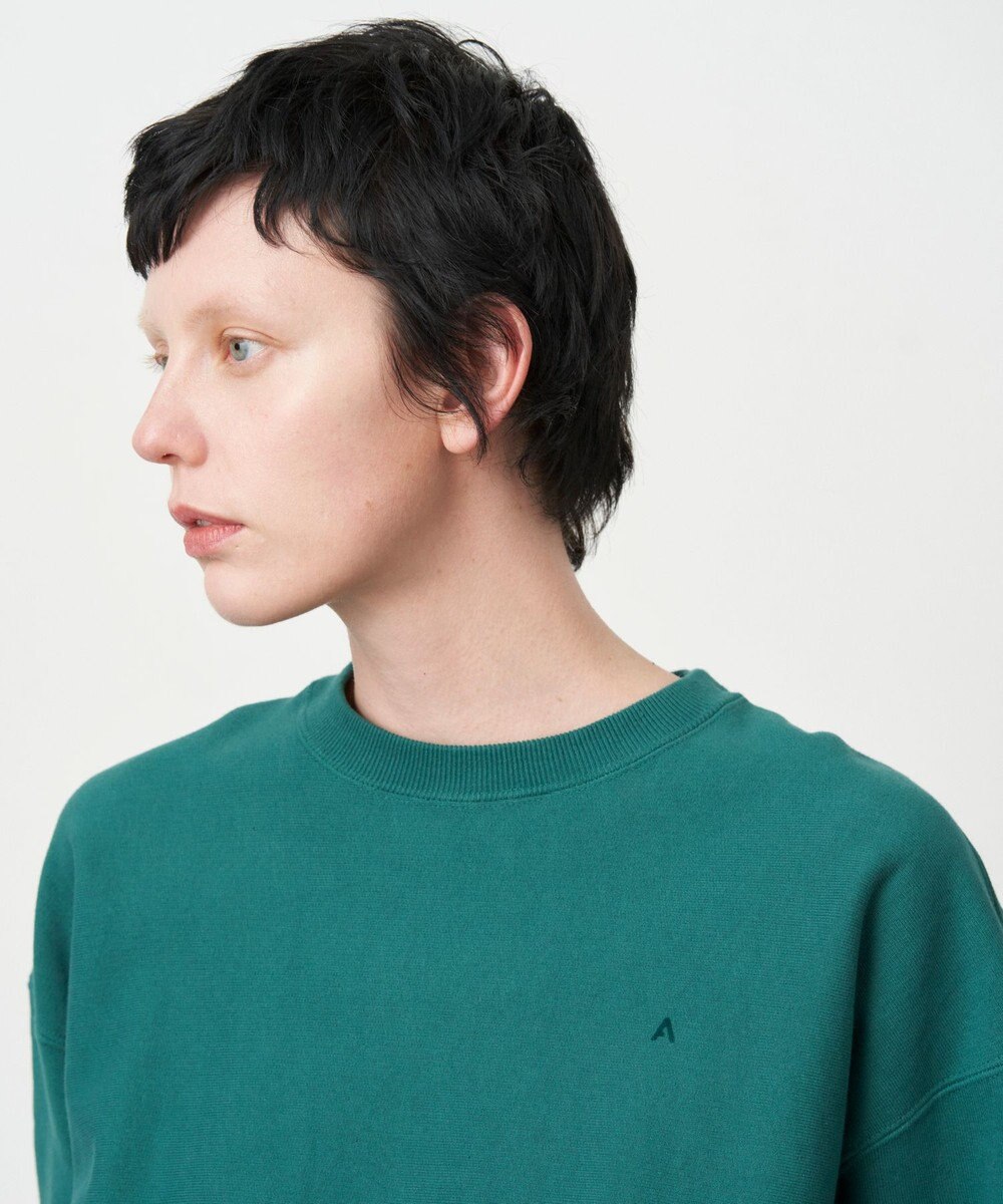 ATON NATURAL DYED URAKE | オーバーサイズスウェットシャツ - UNISEX 