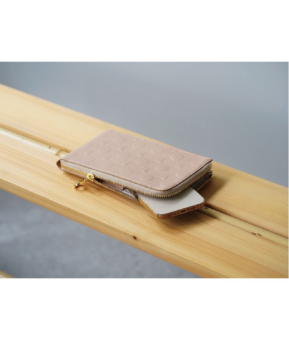 MIYABIYA La quoh with kirakaracho 南蛮七宝エンボスレザー モバイルケース 