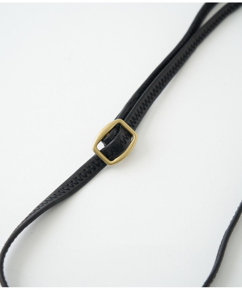 MIYABIYA 南蛮七宝 ソフトレザー ダブルポシェット 