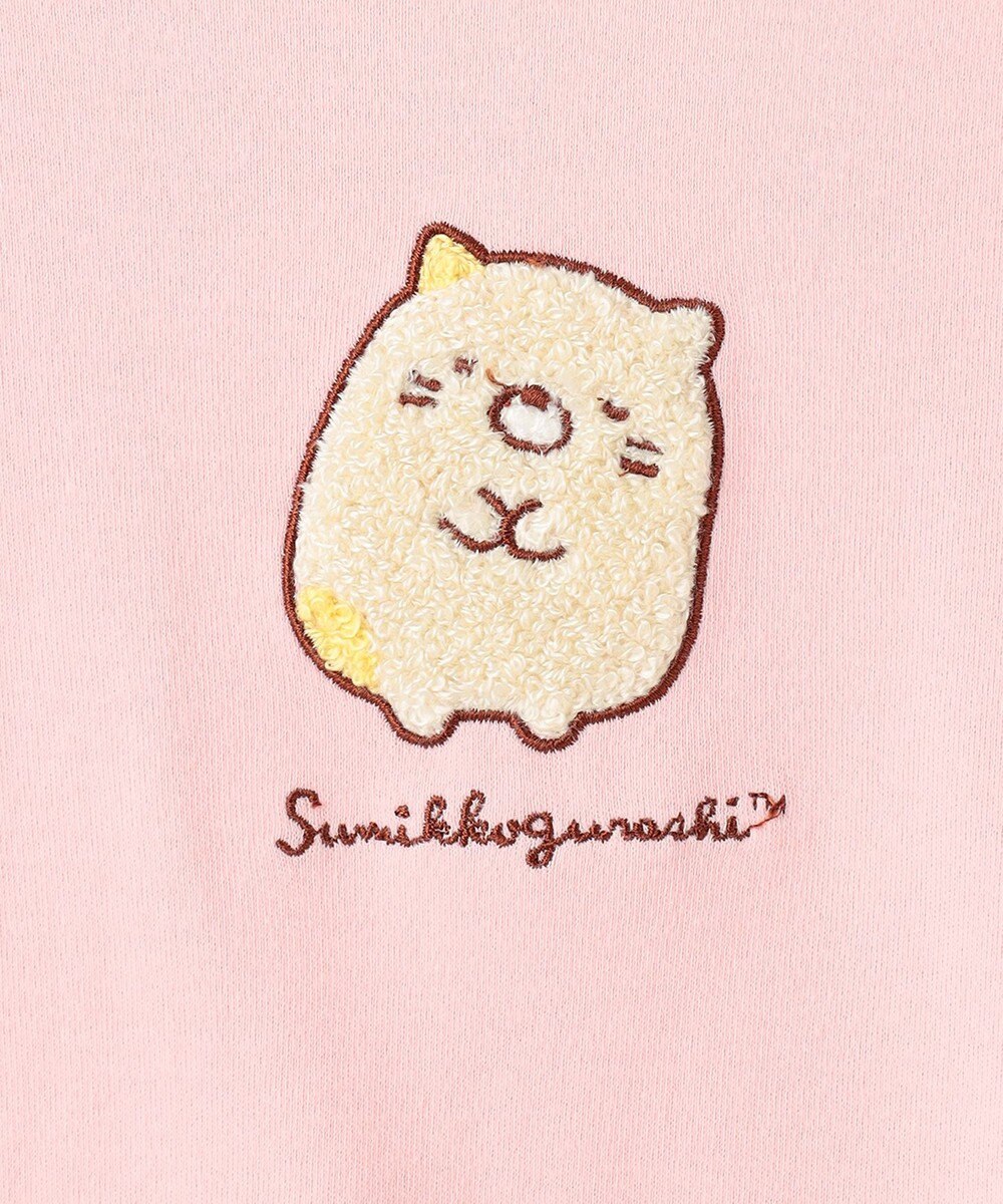 ANY KIDS 【すみっコぐらし】サガラ刺繍 長袖 Tシャツ 